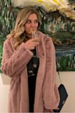 This coat is STUNNING. It makes e feel fabulous and strangers will come up to me all day long to tell me they adore this it. This coat is well made. It looks and feels like it would have cost way more than it did. Love it. Get it!!!! - Tricia P.