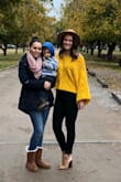 Oversized mustard sweater for the win! I absolutely love this sweater. Not only is it comfy but so flattering, even though it's an oversized fit. Mine keeps falling off my shoulder which I loved even more. Maybe if I bought a XS would still be a good fit but wouldn't change it! - Iulia H.