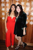 First of all, this velvet is incredibly lux. I wore the dark green to my graduate programs holiday banquet and it was perfect! I also think it would be great for a winter wedding. I was worried about the low neckline since I have a smaller chest. I wore pasties and was nip slip free but to help create great cleavage you could try boob tape! The material was thick and felt very well made. There's a zipper on the side. I am a medium in tops but a large in bottoms and I fit in the medium perfectly. The skirt is great, good for a spin. The sleeves are fun and a unique touch. Overall, I got SO MANY compliments on this dress and I'm very happy with my purchase. - Jessica F.