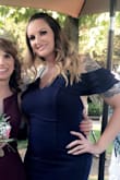 Didn't need to adjust a thing with this dress. It fit well, for a fitted dress I worried about needing spanx, but it hid things well, including my large breasts. Wore a short heel and dress was the perfect length for me, shorter gals may need a taller heel. - Linda D.