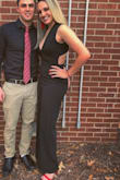 This was my first time ordering a jumpsuit and I was very skeptical since I have such long legs. Let me just say, this was the perfect jumpsuit. It fit perfectly and I got so many compliments, I ordered a S and I was still able to wear heels with it. - Madison C.