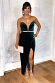 Loved the dress! Super sexy but still classy. A little long on me but that's normal for me, hemmed it myself and added some bling to it since I was wearing it to a Gala. Got so many compliments on it!! - Karen F.