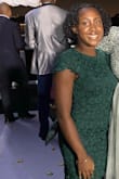 Dress was cute. Got lots of compliments. The lace in the back was a little big but I used double sided tape. - Adrienne A.
