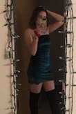It's so cute and has great quality. My only problem was that it was slightly too large in the bust but everything is for me. I just needed to take it in a bit. Definitely don't size done its fits true to size. Perfect for NYE or a Christmas party. - Olivia W.