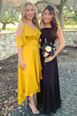 I bought this for my teen to wear as her junior bridesmaid dress. It fit her beautifully, not as revealing as I initially thought it would be. Just had to have it hemmed. - Nuvia C.