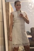 I love it even a lil big on me, usually I'm size XS but the size not available, but still love the dress simple but the classy. Can't wait to wear. - Radeza P.