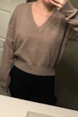 This sweater is extremely comfortable. It is so soft and warm. However, I didn't love the fit. This sweater was much shorter than I anticipated and I would definitely need to wear with high waisted pants. Even then, it's just not quite my style. A little boxy as well. Sleeves are longer, which I did like. - Olivia D.