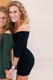 I messaged into Lulus and asked what an appropriate size for me would be, not too many are built like me so I wanted to have someones opinion. The lady over at Lulus told me a large would fit, but I still went with my gut and got a medium and it worked out!! It's perfect and I got so many compliments on it - Grace B.