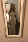 Bought this for my rehearsal dress/my "getting married in Vegas on New Years if we get snowed out on dec 28 dress..." wish me luck! I love it!! - Courtney B.