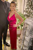 Wore this dress to my work holiday gala. Subtly sexy with the low cut v but covered enough to be appropriate for work. It was super long and had to have it hemmed. Can't say enough about this dress, must buy! - Chrissy W.