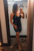 What a fun dress! I wore it to my husbands company Christmas party at a casino...perfect!! Lots of compliments!! The only issue was my inner arms got all scratched up against the sequins from dancing. - Jennifer U.
