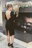 I received so many compliments on this dress! It was a perfect choice for a lovely dinner and an orchestra concert. I felt fantastic in it! This dress was well made. The fabric thick enough that undergarments were not needed though, I did wear nipple pasties out of personal preference. - Chelsea O.