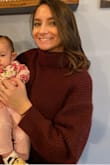 So comfy but the sleeves shrink up a little bit after washing. Also the neck line is not as relaxed and stands up tall against the neck. Otherwise than that it's a great sweater. - Chloe R.