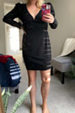 The shoulders were a little loose but the waist frames perfectly and the dress itself is great for any occasion! I normally wear an XS or S in other brands, but wanted this one to be a little more loose fitting. Would definitely recommend! - Meredith V.
