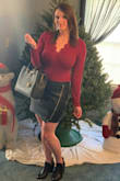 I wore this for my 30th Birthday and I LOVE it. It's was so comfortable and looked good all night. With my bigger chest it showed just the right amount of cleavage to be sexy but not over kill. Will wear again for sure! - Holly H.