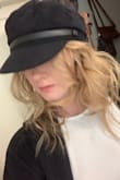 I'm not sure if it's because my head is small or what, but this hat is big and cheaper quality. Regret purchasing and unable to return due to final sale so stuck with a giant, cheap-looking hat. - Chloe H.