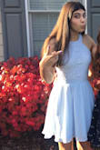 Super cute. Nicely fitted on the top, lots of compliments on the color. Great quality. - Maria D.