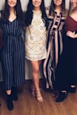 Bought this dress for my college graduation. Perfect to dress up. Great material. - Maggie R.