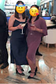 Was skeptical at first while reading the other reviews but I took a chance and bought this dress for a wedding. Perfect fit! I absolutely loved the flow of the dress and it was super comfy! Love love loveee the color! Had enough room to eat and dance without feeling fat and/or bloated. Drinks spilled but it was surprisingly easy to clean up and looked good as new! - Nicole S.