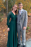 Beautiful dress, but long, I had to hem it even with a heel. I would say in most brands I'm a S or M, but I have several XS Lulus items and this is no exception. The waist is not adjustable but the shoulders are because they tie in the back. - Chandler F.