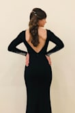 Great fit, so elegant. Used a steamer to remove wrinkles. - Lily P.