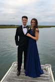 I borrowed this dress from a friend to wear to my cousin's wedding. I got so many compliments on it and my husband loved it so much I bought it myself! Side boob is a concern, I don't have too much to lose but something to think about just in case you do! 100% recommend getting! - Megan F.