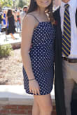 Love this dress, can be worn to many different occasions. Its the perfect length and its not too tight or too loose so it can be worn very comfortably especially in family settings. My only problem with it was that the straps are a little long, but I just pinned them in and it looks perfect so it's an easy fix! - Emily G.