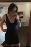 Seriously my favorite body suit that I own. The material is so soft and comfortable I could wear this everyday. It's thick too so you don't need a bra. Everything about it is flattering. It shows you off in all the best ways. I would buy it in every color if I could. You won't regret this one I definitely recommend!!! - Gabby D.