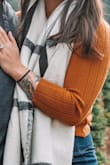 Nice soft material and great for dressing up plain simple outfits - Tanessa P.