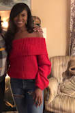 Love love love this sweater. I got so many complaints! It's perfect for the holidays!! - Jasmine G.