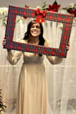 I wore this to my bridal shower, and I've never received so many compliments on an outfit! I cannot wait to wear it again.

I ordered an XS because that was the only size they had left, and I was OBSESSED with this dress. It still fit pretty well, and it was the perfect length with wedges. I did have to safety pin it because it did show a little too much cleavage, but this probably could be rectified with the correct size since there would be more fabric to tighter and cover!

It is such nice material and it was better material than I was expecting in the skirt. Would recommend to anyone! - Delaney H.
