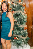The dress was beautiful and form fitting. I like that I can wear a strapless bra instead of using adhesives. Everyone at the holiday party was complimenting my dress! Love it! - ToQuyen M.