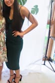 I got this dress for my daughter and at first it had a weird fit after we got it tailored she just looked stunning. I do believe this dress if for girls with a flatter stomach area as the material is clingy. - Daniela Z.