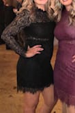 This is by far my favorite dress I've ever ordered from Lulus. I got so many compliments! It was the perfect dress for a fall/winter wedding! - Bobbisu B.
