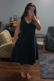 I wore this dress to a gala fundraiser and it fit perfectly. The dress was elegant and classy and worked perfect for the occasion! - Libby S.