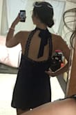 This dress is so cute and has such a sassy flare. It definitely is on the shorter side as I'm 5'8" but still works. The neckline is stunning. This dress seems to be made of nice material and I can't wait to wear it! - Rebekah M.