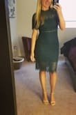 I can't say enough about how great this dress is! I purchased it for a holiday outing, it was so comfortable and I received numerous compliments on it. I was worried the M would be a little too tight but for this dress it was perfect for my height/weight, incredibly flattering.  Highly recommend! - Shannon N.