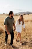 I love love love this dress! It was a little see through so I wore a nude slip under. It was perfect for my engagement photos. Highly recommend! - Brooke M.