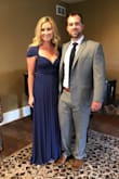 I wore to a summer wedding and my friend borrowed it when she was far along in pregnancy and it looked amazing on her as well. Great for all shapes! - Ashleigh K.