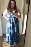 This dress received so many compliments and to color was perfect for a guest at a wedding. Light weight and beautiful fabric! - Amanda G.
