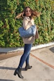 I read sone reviews that said they run a little large, so I ordered half a size smaller (I'm usually size 7, i got them in 6.5), and they fit perfectly!
I love them, they are also the perfect heel size and comfortable! - Teresa M.
