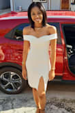 Great quality and beautiful dress. Very comfortable wore it all day at graduation ceremony. - Deidre-Ann G.