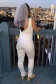Perfect for a girls night out to celebrate my bachelorette party in the city. Wore a strapless bra underneath and it was comfortable all night! Also paired it with high waisted Skinny jeans from lulus!! - Janeen R.