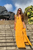 I love love this dress. I think it's so classy and elegant. I found it hard to find the right bra with it being that the back was opened and the length is a little long for me but I would recommend this dress. - Keri K.