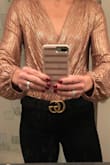 Comfortable, eye catching, and stylish! Danced the night away in this bodysuit & will wear for many occasions other than the holidays! - Cynthia M.