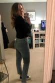 These jeans were my goal "skinny jeans" which makes me love them even more! Great high waist jeans for girls with a bigger bum because there is not that extra denim lumping out at the lower back section. I would definitely buy another pair in another wash color! - Tabitha T.
