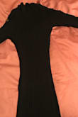 This sweater dress is nice, however the seams came off - so disappointed. From the armpit down to the end of the dress. So sad. - Julia V.