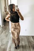 I absolutely love this skirt! I can't wait for the black version to come back in stock so I can snag it. - Tashza T.