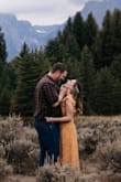 This dress photographed so well! I'm used to hemming my dresses due to my 5'4" height, & as expected, I had it altered a couple inches. Otherwise, it was light, comfortable, & moved well during our photo shoot. - Ashley J.
