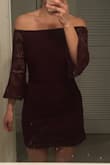 Loved this little maroon number! Fit perfectly at the top without falling down or being too tight and restricting to move. Would definitley recommend! - Alana O.
